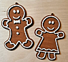 MB  Gingerbread Couple 3D